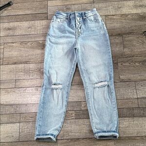 Abound Light Blue Moms Jeans